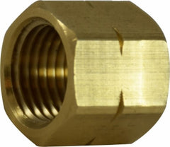 Midland Metal Mfg. 30421 LEFT HAND NUT ONLY, Brass Fittings, Hose Barb, Left Hand 9/16 18 For Acetylene Line Welding Hose Connector | Blackhawk Supply