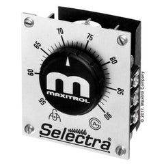Maxitrol TD114 Temperature Selector Selectra 14 Single Remote Dial 55 to 90 Degrees Fahrenheit with Override 0 to 40 Degrees Fahrenheit Over Set Point | Blackhawk Supply