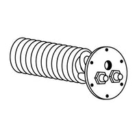 V7-5 | Tankless Coil Burnham-America 5GPM Round | Thermoflow/Everhot