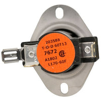 S1-02526366008 | Temperature Controller 170 Open 110 Close SPDT for Natural Gas Furnace | York
