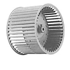 York S1-02619654014 Blower Wheel Double Inlet Single Hub Convex Center Plate 11 x 10 Inch Clockwise 1/2 Inch Steel 54 Blades | Blackhawk Supply