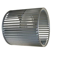 York S1-02619654705 Blower Wheel Double Inlet Single Hub Convex Center Plate 10 x 10 Inch Clockwise 1/2 Inch Steel 48 Blades | Blackhawk Supply