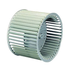 York S1-02623232713 Blower Wheel Double Inlet Single Hub Convex Center Plate 9 x 9 Inch Counterclockwise 1/2 Inch Steel 43 Blades | Blackhawk Supply