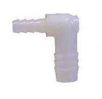 33375W | NYL 1/2 X 3/8 BARB ELL | Midland Metal Mfg.