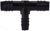 33423W | NYL 3/8 X 1/4 BARB TEE | Midland Metal Mfg.