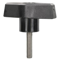 S1-02922122000 | Door Knob Exposed Threaded Black 1 Inch | York