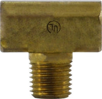 34001 | 1/4 INV FLARE X 1/4 MIP TEE | Midland Metal Mfg.
