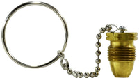34141 | POL PLUG WITH CHAIN, LP GAS, POL FITTINGS, PLUG | Midland Metal Mfg.