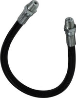 36216 | 36 RUBBER WHIP HOSE, Brass Fittings, Steel Grease Fittings, Whip Hose | Midland Metal Mfg.