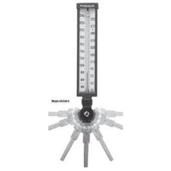 Ashcroft A935AF5 Thermometer Mercury Free 30 to 240 Degree Farenheit Adjust Angle 3-1/2 Inch Stem Steam | Blackhawk Supply