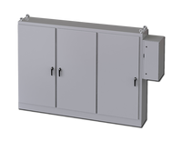 SCE-72XD3EQ18G | NEMA 3R, 12 | 3DR XD Enclosure, 72H x 100W x 18D | Saginaw