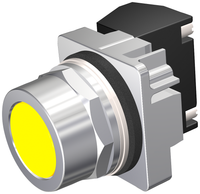 52PM8A4A | PUSHBUTTON | MOM | YLW | FLUSH | 2POS | 1NO-1NC | Siemens Electrical