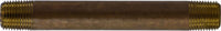 40001 | 1/8 X CLOSE RED BRASS NIPPLE | Midland Metal Mfg.