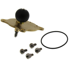 Resideo 40003918-007 POWERHEAD ADAPTER KIT FOR V4044 AND V8044 3-WAY DIVERTING VALVES FOR WATER APPLICATION. INCLUDES 4 SCREWS, BALL AND SHAFT ASSEMBLY, O-RING AND BRASS ADAPTER PLATE. | Blackhawk Supply