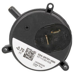 York S1-02435776000 Pressure Switch 0.40 Inch Water Column On Fall Single Pole Normally Open for Natural Gas Furnace | Blackhawk Supply