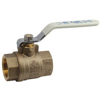 94ALF10001A | Ball Valve 94ALF-A 2-Piece 3 Inch NPT Lead Free Brass Full Port 400 CWP Lever PTFE | Apollo Products