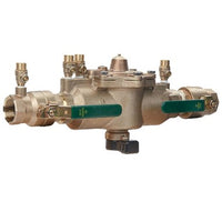 1-1/4-LF009M2-QT | Backflow Preventer LF009 Reduced Pressure Zone Assembly 1-1/4 Inch Lead Free Bronze Quarter Turn Female 175 Pounds per Square Inch 33 To 180 Degrees Fahrenheit | Watts