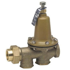 Watts LF25AUBLPZ3-1 Pressure Reducing Valve Water 1 Inch FNPT Union x FNPT Lead Free Brass 10-35PSI 33-160 Degrees Fahreinheit | Blackhawk Supply