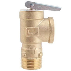 Watts LF3L-34 Relief Valve Poppet/Pressure 3/4 Inch MNPT x FNPT Lead Free Bronze 150PSI | Blackhawk Supply