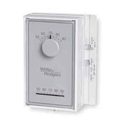 White Rodgers 1E56N-444 Thermostat Universal 20 to 30 Voltage Alternating Current 1 Heat/1 Cool Mechanical Non-Programmable for Single Stage Heating and Cooling System | Blackhawk Supply