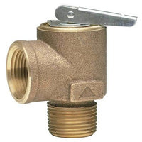315-M2-005 | Relief Valve Steam Safety 3/4 Inch Male x Female Bronze for Low Pressure Steam Heating Equipment | Watts