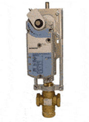 Siemens 298-03198 Valve assy 3W Mix 1/2" 1Cv Eq Pct/Lin Brass Trim FxF, 0-10 Vdc Mod Elect Act SR | Blackhawk Supply