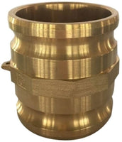 44215 | 3 M X M BRASS CPLR, Accessories, Brass Cam and Groove, Spool Adapter Brass | Midland Metal Mfg.