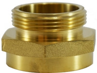 444318 | 2 NPT X 2 1/2 NST BRASS ADAPTER | Midland Metal Mfg.