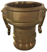 449482 | 6 X 4 BRASS FXM CPLR - TYPE DA, Accessories, Brass Cam and Groove, Type DA Brass | Midland Metal Mfg.