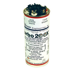 Mars Controls 12300 Run Capacitor Turbo 200X Universal Round Can 2.5-97.5 Microfarad 440 Volt Aluminum with Terne Plate Steel Cover | Blackhawk Supply