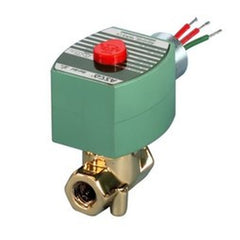 ASCO 8262H210LT Solenoid Valve 2-Way Brass 1/4 Inch NPT Normally Closed 120 Alternating Current NBR | Blackhawk Supply