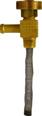 Midland Metal Mfg. 46064 1/4 X 1/8 (FUEL HOSE X MIP W/SCREEN), Brass Fittings, Drain Cocks, Gasoline Shut Off with Screen Filter | Blackhawk Supply