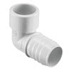 460A-015 | 1-1/2 PVC INSERT ADAPTER 90 ELBOW INSXSPG | (PG:40) Spears