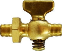 46321 | 1/4MIP X MIP TEE HANDLE AIR COCK | Midland Metal Mfg.
