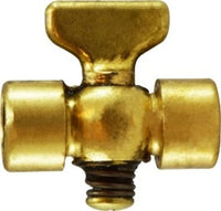 46342 | 3/8FIP X FIP TEE HANDLE AIR COCK | Midland Metal Mfg.