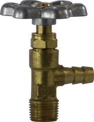 Midland Metal Mfg. 46450 3/8 X 3/8 (HOSE X MIP TRUCK VALVE), Brass Fittings, Specialty Valves, Hose To Male Pipe Brass Truck valve | Blackhawk Supply