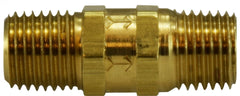 Midland Metal Mfg. 46500 1/4 MIP X MIP CHECK VALVE, Brass Fittings, Check and Anti-Siphon Valves, MNPT x MNPT Check Valve 2,500 PSI | Blackhawk Supply