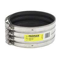 3000-66 | Coupling Proflex Shielded 6 Inch Cast Iron to Plastic/Steel/E x tra Heavy | Fernco