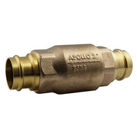 61-106-01-PR | Check Valve 61-PR 1-1/4 Inch Bronze Ball Cone ProPress RPTFE | Apollo Products