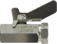 46922SS | 1/4 FIP SS MINI BALL VALVE | Midland Metal Mfg.