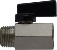 46930 | 1/8 ECONOMY MXF CHROME PLATE MINI VLV | Midland Metal Mfg.