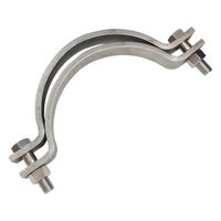 212SX0800 | Pipe Clamp Single Bolt 8 Inch 316 Stainless Steel IPS | Hangers