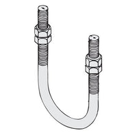 137SS0125 | U-Bolt with Hex Nuts 1-1/4 Inch IPS 304 Stainless Steel | Hangers