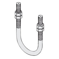137SS0800 | U-Bolt with Hex Nuts 8 Inch IPS 304 Stainless Steel | Hangers
