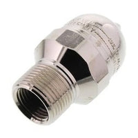 401416 | Vent Valve Straight Steam Quick 1/2 x 3/4 Inch Steel Female x Male Straight Shank 25PSI | Hoffman Controls