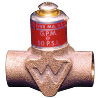 LFP3S-12 | Flow Control Valve 1/2 Inch Lead Free Bronze Sweat | Watts
