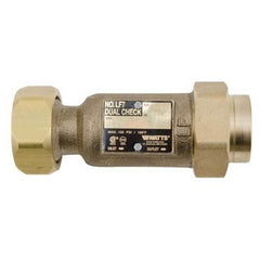 Watts LF7-38 Check Valve LF7 3/8 Inch Lead Free Brass NPT Buna-N 150 Pounds per Square Inch | Blackhawk Supply