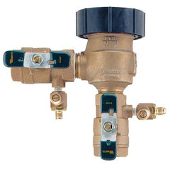 Watts 1LF800M4-QT-FZ Vacuum Breaker Pressure with Quarter Turn Lead Free Bronze 1 Inch for Irrigation & Industrial Process Water Systems | Blackhawk Supply