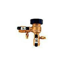Watts 11/2LF800M4-QT-FZ Vacuum Breaker Pressure with Quarter Turn Lead Free Bronze 1-1/2 Inch for Irrigation & Industrial Process Water Systems | Blackhawk Supply