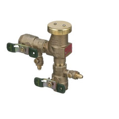Watts 3/4LF800M4-QT-FZ Vacuum Breaker Pressure with Quarter Turn Lead Free Bronze 3/4 Inch for Irrigation & Industrial Process Water Systems | Blackhawk Supply
